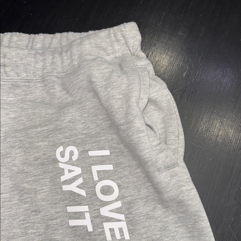 LONELY GHOST athletic gray fleece joggers. size XL. - Picture 9 of 11
